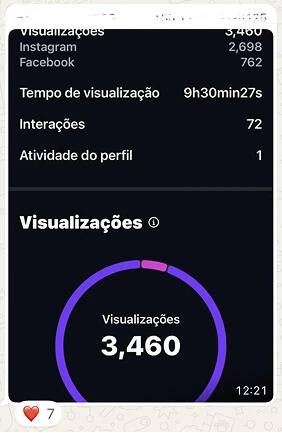 Depoimento de aluno no WhatsApp 13
